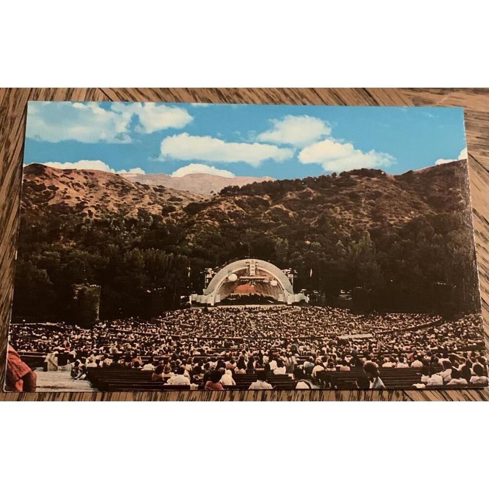 California CA Hollywood Bowl Vintage 1980s  Postcard Unposted